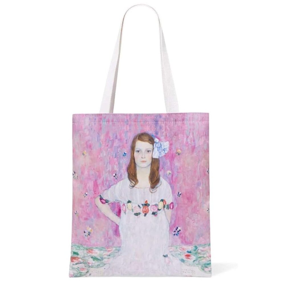 Met Museum of Art Klimt Portrait of Mada Primavesi Tote Bag
